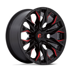 Fuel D823 FLAME cerchio 20x9 6x139.7 106.1 ET1, Nero lucido