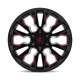 Cerchi in lega Fuel Fuel D823 FLAME cerchio 22x12 6x139.7 106.1 ET-44, Nero lucido | race-shop.it