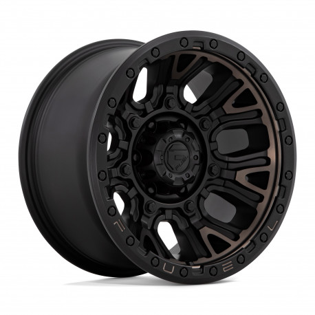 Cerchi in lega Fuel Fuel D824 TRACTION cerchio 17x9 6x139.7 106.1 ET-12, Matte Nero | race-shop.it