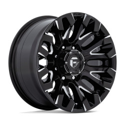 Fuel D828 QUAKE cerchio 18x9 8x170 125.1 ET1, Nero lucido