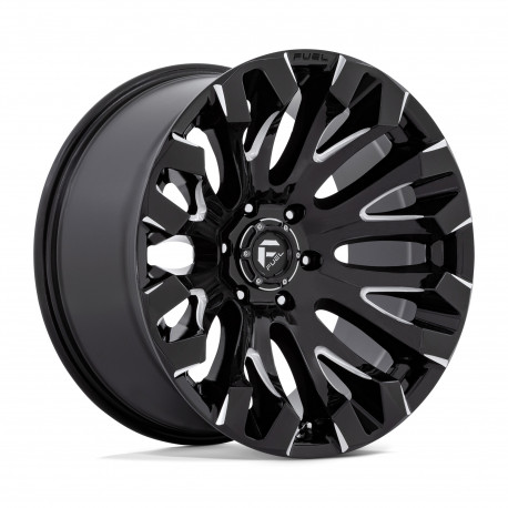 Cerchi in lega Fuel Fuel D828 QUAKE cerchio 18x9 5x139.7 78.1 ET1, Nero lucido | race-shop.it