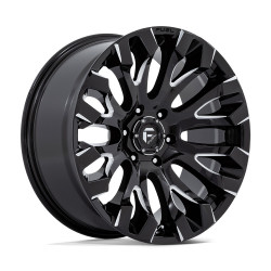Fuel D828 QUAKE cerchio 20x9 6x135 87.1 ET1, Nero lucido