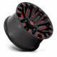 Cerchi in lega Fuel Fuel D829 QUAKE cerchio 20x10 8x170 125.1 ET-18, Nero lucido | race-shop.it