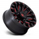 Cerchi in lega Fuel Fuel D829 QUAKE cerchio 20x9 8x165.1 125.1 ET1, Nero lucido | race-shop.it