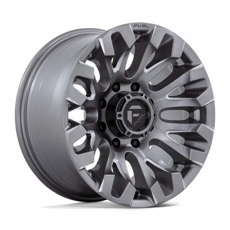 Cerchi in lega Fuel Fuel D830 QUAKE cerchio 18x9 8x170 125.1 ET1, Platinum | race-shop.it