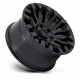 Cerchi in lega Fuel Fuel D831 QUAKE cerchio 18x9 6x139.7 106.1 ET1, Nero | race-shop.it