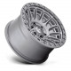Cerchi in lega Fuel Fuel D833 CYCLE cerchio 17x9 6x139.7 106.1 ET1, Platinum | race-shop.it