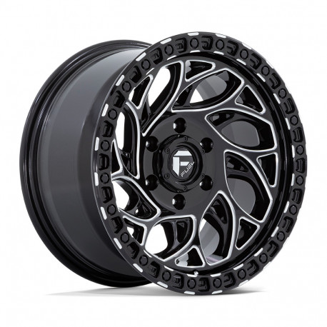 Cerchi in lega Fuel Fuel D840 RUNNER OR cerchio 18x9 5x127 71.5 ET1, Nero lucido | race-shop.it