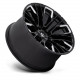 Cerchi in lega Fuel Fuel D849 REBAR cerchio 17x9 6x139.7 106.1 ET1, Nero lucido | race-shop.it