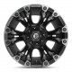 Cerchi in lega Fuel Fuel D851 VAPOR cerchio 18x9 5x114.3/5x127 78.1 ET1, Matte Nero | race-shop.it