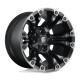 Cerchi in lega Fuel Fuel D851 VAPOR cerchio 18x9 8x165.1 125.1 ET20, Matte Nero | race-shop.it