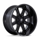 Cerchi in lega Fuel Fuel DARKSTAR cerchio 20x10 8x165.1 125.1 ET-18, Nero lucido | race-shop.it