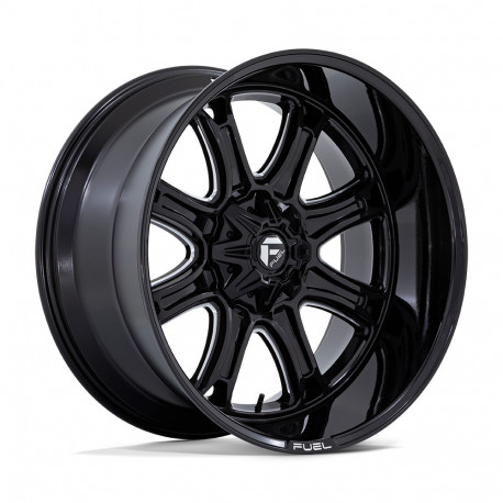 Cerchi in lega Fuel Fuel DARKSTAR cerchio 20x9 6x114.3/6x139.7 78.1 ET1, Nero lucido | race-shop.it