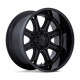 Cerchi in lega Fuel Fuel DARKSTAR cerchio 22x9 6x135/6x139.7 106.1 ET1, Matte Nero | race-shop.it