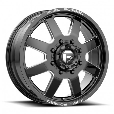 Cerchi in lega Fuel Fuel Mono DE09 FF09D cerchio 20x8.25 10x225 170.1 ET105, Matte Nero | race-shop.it