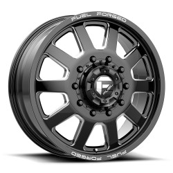 Fuel Mono DE09 FF09D cerchio 22x8.25 10x225 170.1 ET105, Matte Nero