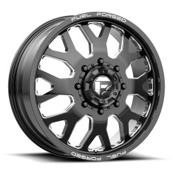 Fuel Mono DE19 FF19D cerchio 22x8.25 8x165.1 121.5 ET105, Nero lucido