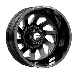 Fuel Mono DD39 FF39D cerchio 22x8.25 10x225 170.1 ET-202, Nero lucido