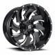 Cerchi in lega Fuel Fuel D239 CLEAVER cerchio 24x16 6x135/6x139.7 106.1 ET-99, Nero lucido | race-shop.it