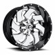 Cerchi in lega Fuel Fuel D240 CLEAVER cerchio 20x10 6x135/6x139.7 106.1 ET-19, Chrome | race-shop.it