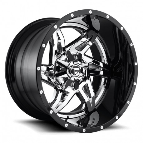Cerchi in lega Fuel Fuel D272 ROCKER cerchio 20x12 6x135/6x139.7 106.1 ET-43, Chrome | race-shop.it
