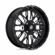 Cerchi in lega Fuel Fuel UTV D611 STROKE cerchio 20x7 4x137 110.1 ET13, Nero lucido | race-shop.it