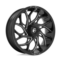 Fuel UTV D741 RUNNER cerchio 20x7 4x137 110.1 ET13, Nero lucido