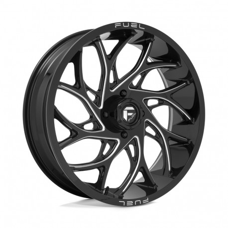 Cerchi in lega Fuel Fuel UTV D741 RUNNER cerchio 22x7 4x156 132 ET13, Nero lucido | race-shop.it