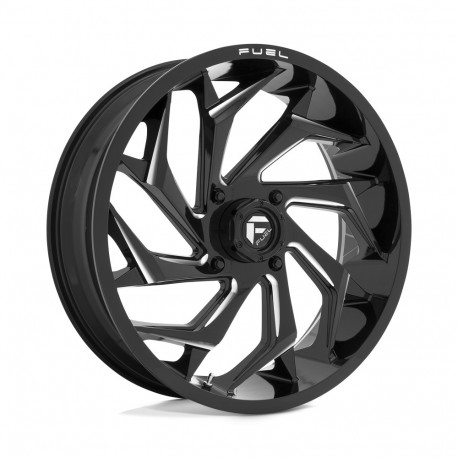 Cerchi in lega Fuel Fuel UTV D753 REACTION cerchio 18x7 4x156 132 ET13, Nero lucido | race-shop.it