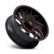 Cerchi in lega Fuel Fuel UTV D780 RUNNER UTV cerchio 22x7 4x137 110.1 ET0, Nero lucido | race-shop.it
