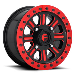 Fuel UTV D911 HARDLINE BEADLOCK cerchio 15x7 4x156 132 ET38, Nero lucido