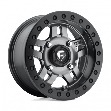 Cerchi in lega Fuel Fuel UTV D918 ANZA BEADLOCK cerchio 14x7 4x137 110.1 ET13, Matte gun metal | race-shop.it