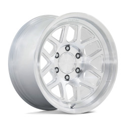 KMC KM446 MESA FORGED MONOBLOCK cerchio 17x8.5 6x139.7 106.1 ET-10, Silver