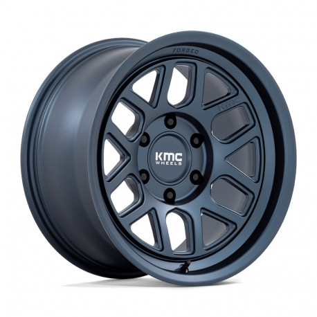 Cerchi in lega KMC KMC KM446 MESA FORGED MONOBLOCK cerchio 17x8.5 6x139.7 106.1 ET-10, Metallic blu | race-shop.it