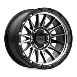KMC KM542 IMPACT cerchio 17x9 6x139.7 106.1 ET-12, Satin Nero