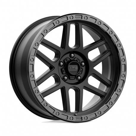 Cerchi in lega KMC KMC KM544 MESA cerchio 17x9 5x127 71.5 ET-12, Satin Nero | race-shop.it