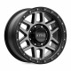 Cerchi in lega KMC KMC KM544 MESA cerchio 18x9 8x165.1 125.1 ET18, Satin Nero | race-shop.it