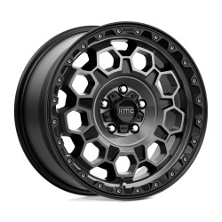 KMC KM545 TREK cerchio 17x8 5x108 72.56 ET38, Satin Nero