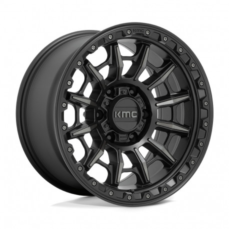 Cerchi in lega KMC KMC KM547 CARNAGE cerchio 17x9 5x150 110.1 ET0, Satin Nero | race-shop.it