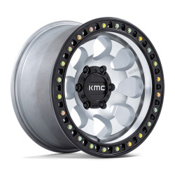 KMC KM550 RIOT SBL cerchio 17x9 6x139.7 106.1 ET-12, Nero