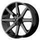 Cerchi in lega KMC KMC KM651 SLIDE cerchio 20x8.5 6x135/6x139.7 100.3 ET38, Nero lucido | race-shop.it