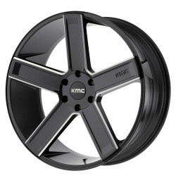 KMC KM702 DUECE cerchio 20x8.5 5x150 110.1 ET35, Satin Nero