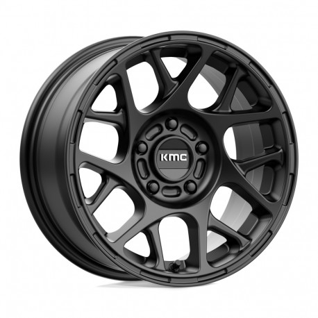 Cerchi in lega KMC KMC KM708 BULLY cerchio 16x7.5 5x114.3 72.56 ET30, Satin Nero | race-shop.it