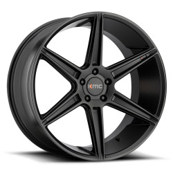 KMC KM711 PRISM cerchio 20x10.5 5x114.3 72.56 ET45, Satin Nero