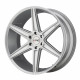 Cerchi in lega KMC KMC KM712 PRISM TRUCK cerchio 22x9.5 6x139.7 100.3 ET30, silver | race-shop.it