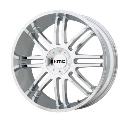 KMC KM714 REGULATOR cerchio 22x9.5 6x135/6x139.7 100.3 ET30, Chrome