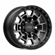 Cerchi in lega KMC KMC KM718 SUMMIT cerchio 17x8.5 6x139.7 106.1 ET0, Satin Nero | race-shop.it