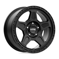 KMC KM721 ALPINE cerchio 16x7.5 5x114.3 72.56 ET30, Satin Nero