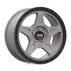 KMC KM721 ALPINE cerchio 17x8 5x108 72.56 ET38, Satin gray