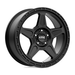 KMC KM721 ALPINE cerchio 18x8 5x114.3 72.56 ET38, Satin Nero